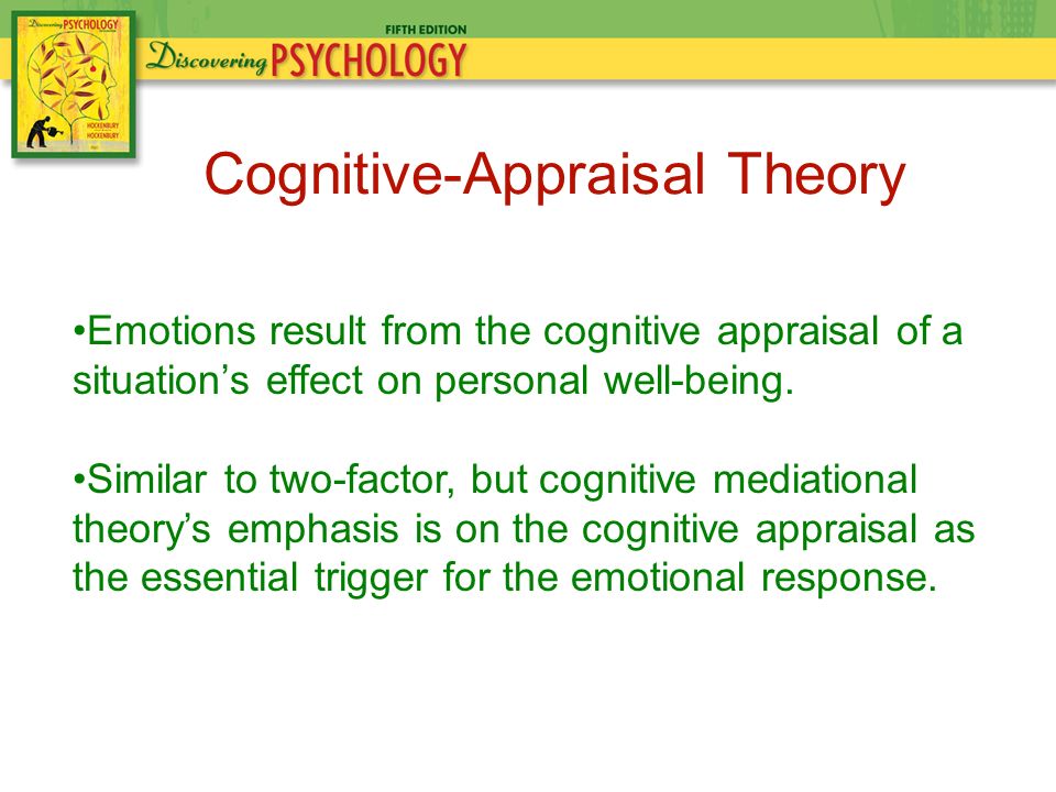 Cognitive appraisal theory definition top